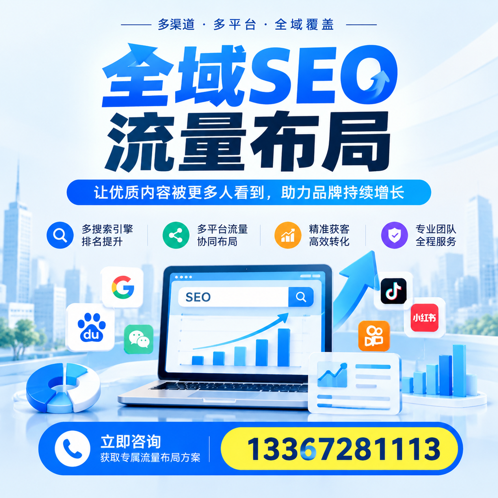 全域SEO流量布局工具推荐:阿拉尔企业的选择清单
